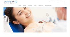 Desktop Screenshot of davidsmithfamilydental.com